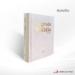 SAGRADA BIBLIA CATOLICA BLANCA SIN MOTIVO BOLSILLO  SAN PABLO