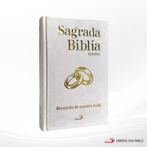 SAGRADA BIBLIA CATOLICA BODA ANILLOS  SAN PABLO