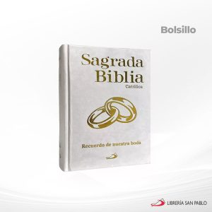 SAGRADA BIBLIA CATOLICA BOLSILLO BODA  SAN PABLO