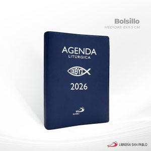 AGENDA LITURGICA Y PASTORAL BOLSILLO 2026  SAN PABLO