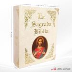 LA SAGRADA BIBLIA SAGRADO CORAZON  MARFIL  DL