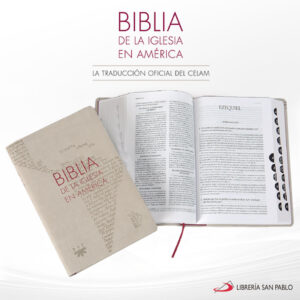 BIBLIA DE LA IGLESIA EN AMERICA SEMIFLEXIBLE CON UÑEROS ( BIA )  PPC