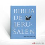 NUEVA BIBLIA DE JERUSALEN MANUAL TELA AZUL CIELO  DDB