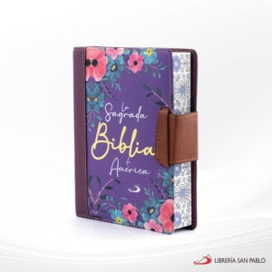 LA SAGRADA BIBLIA DE AMERICA MORADA M1  SP COLOMBIA