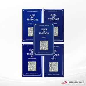 SUMA DE TEOLOGIA COLECCION 5 TOMOS  BAC